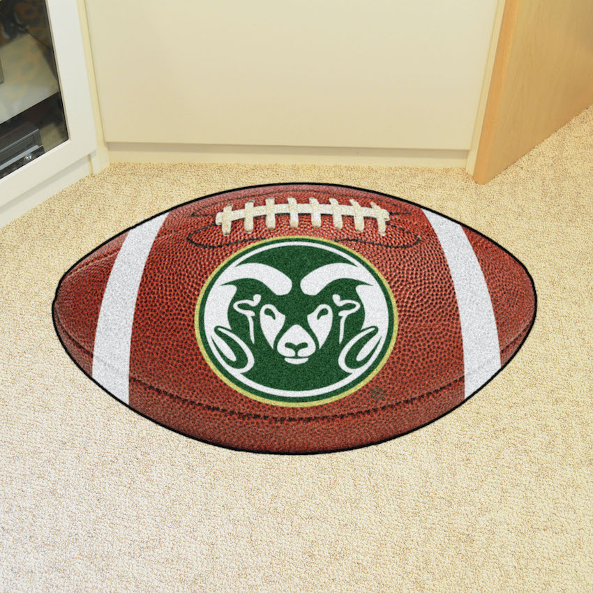 Colorado State Rams LOGO 22 x 35 FOOTBALL Mat