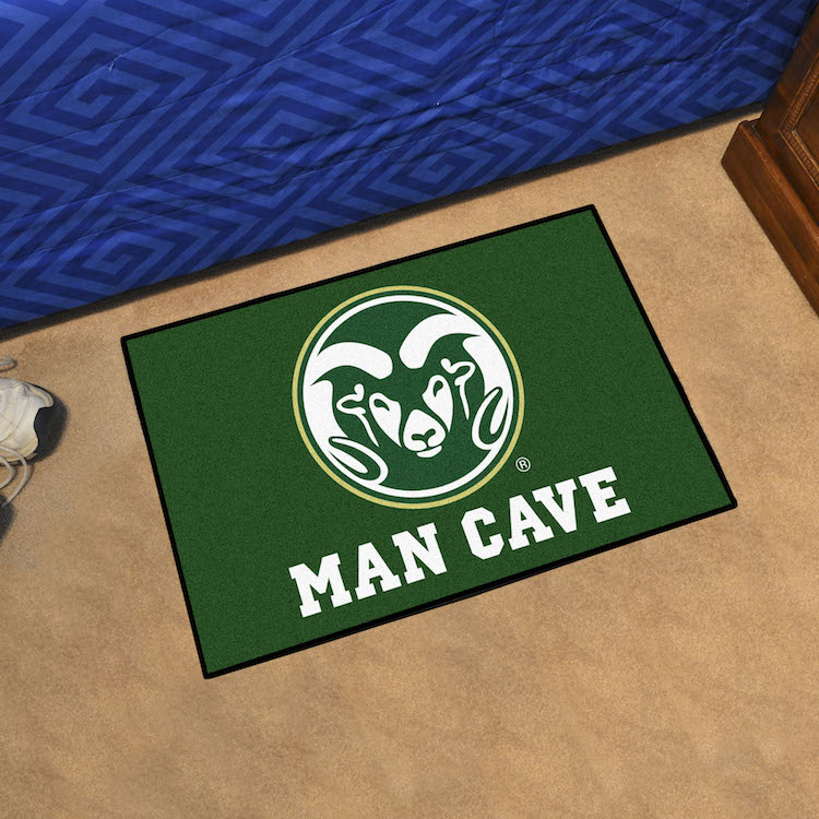 Colorado State Rams MAN CAVE 20 x 30 STARTER Floor Mat