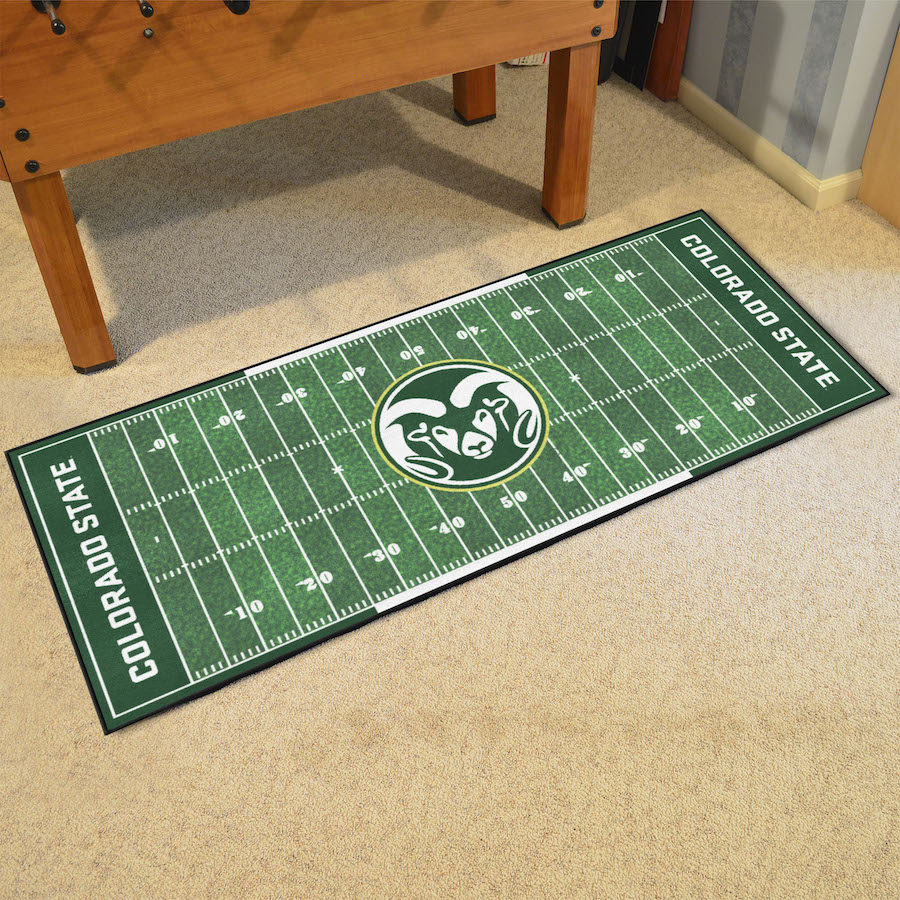 Colorado State Rams 30 x 72 Football Field Carpet Runner