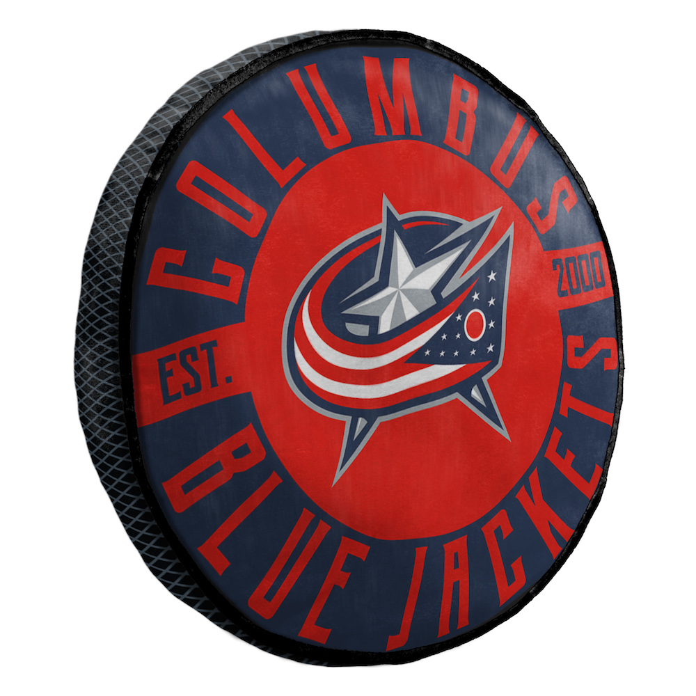 Columbus Blue Jackets Travel Cloud Pillow - 15 inch