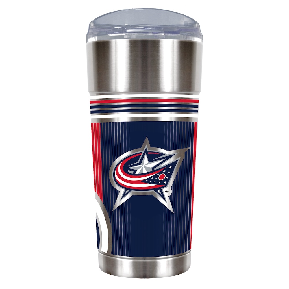 Columbus Blue Jackets COOL VIBES 24 oz Eagle Travel Tumbler