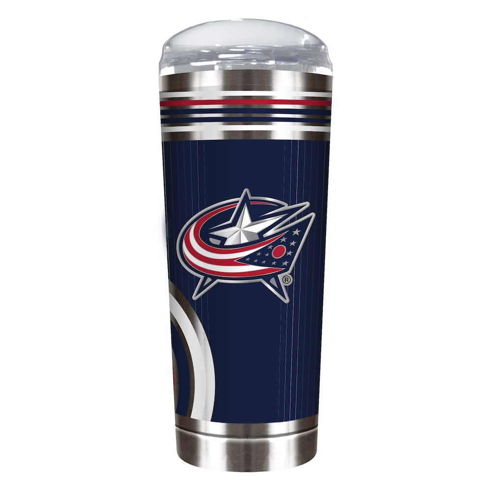 Columbus Blue Jackets COOL VIBES 18 oz Roadie Travel Tumbler