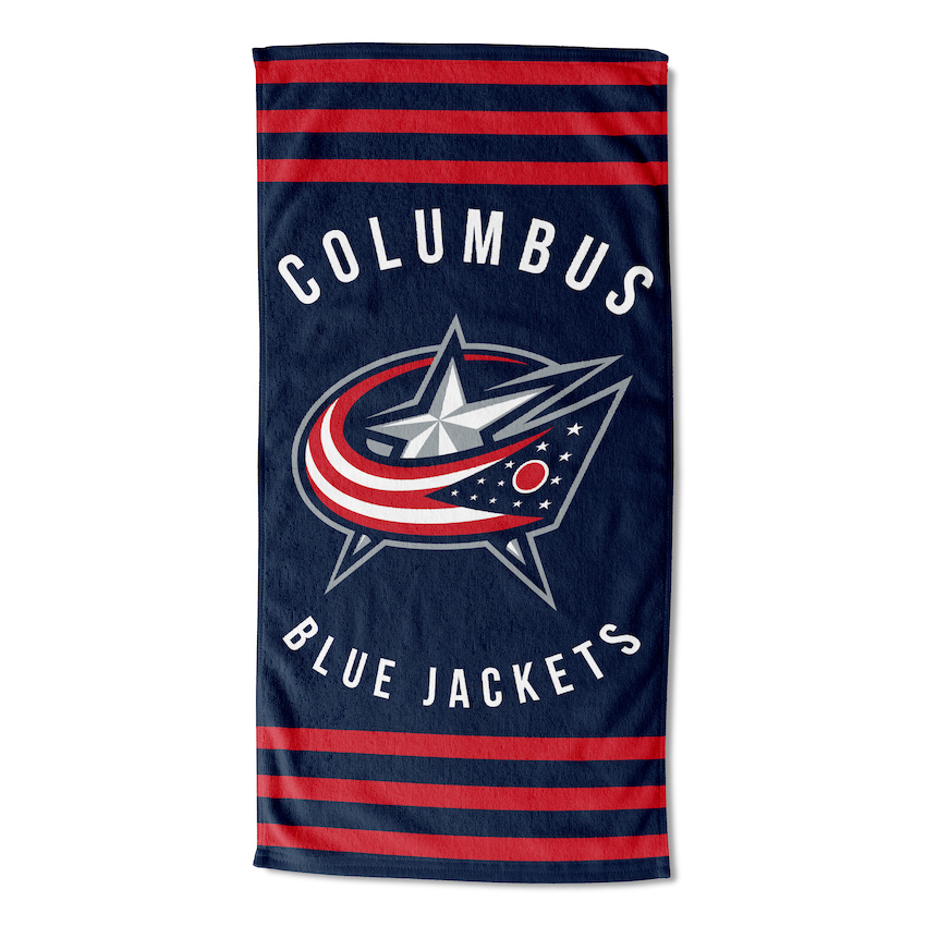 Columbus Blue Jackets Beach Towel