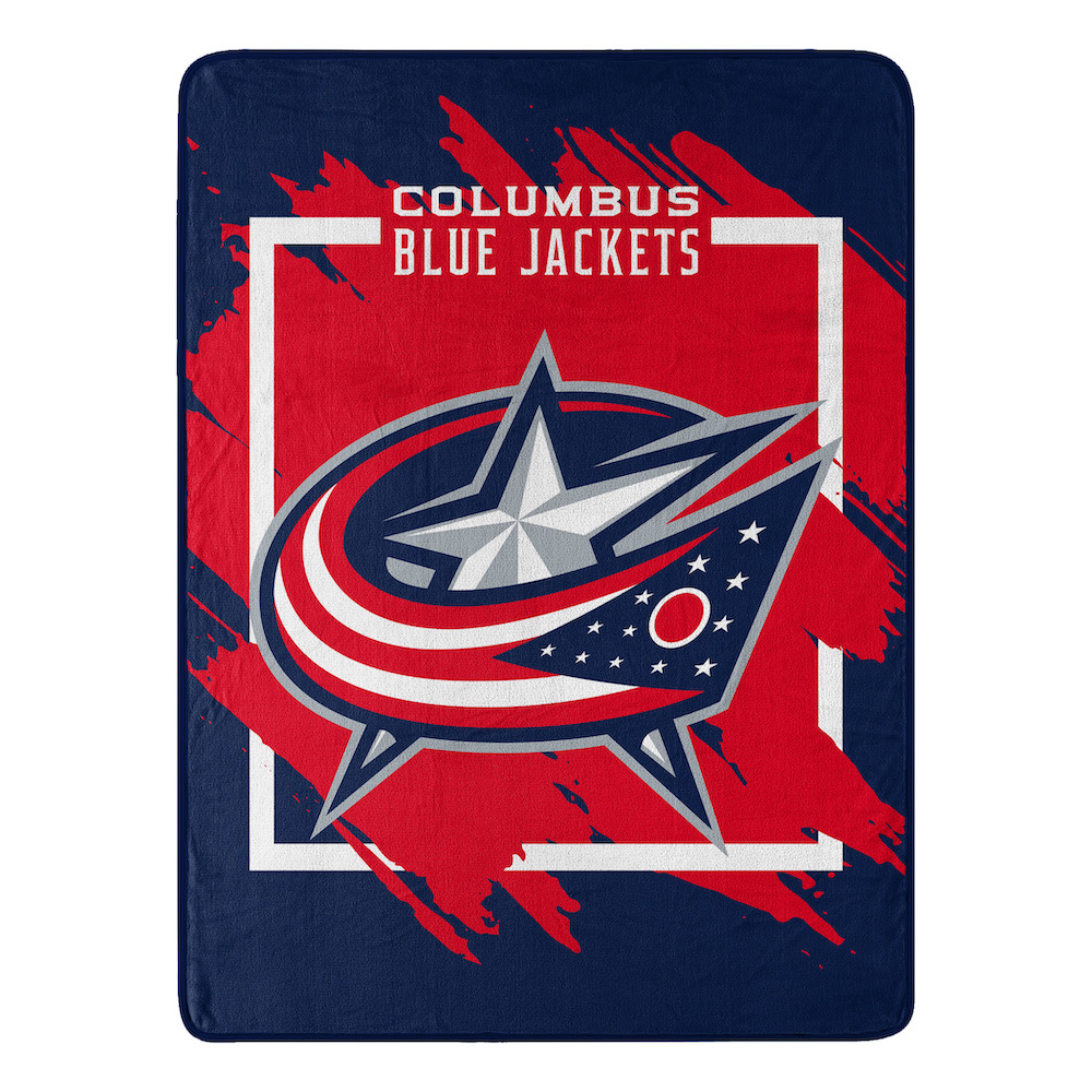 Columbus Blue Jackets Micro Raschel 50 x 60 Team Blanket