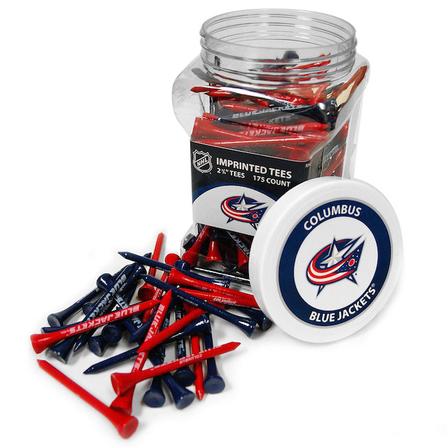 Columbus Blue Jackets 175 imprinted Tee Jar