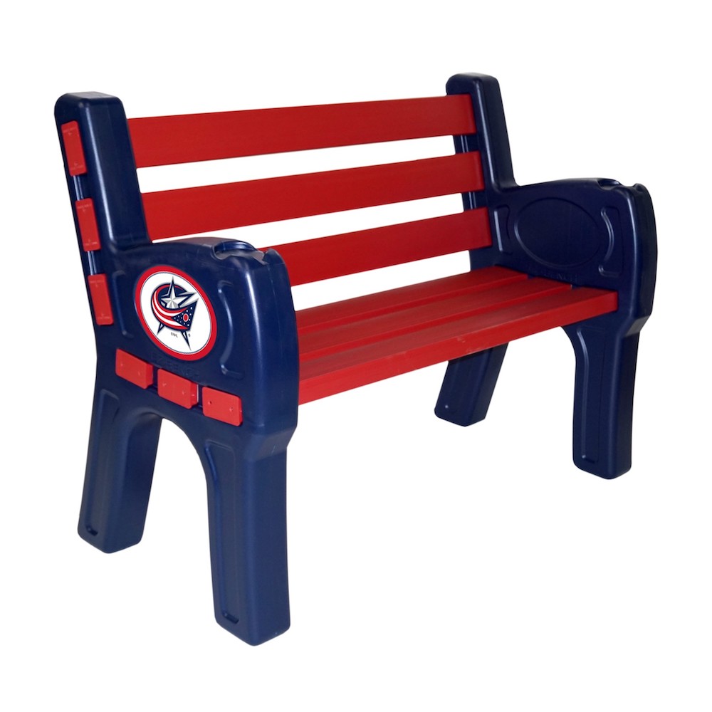 Columbus Blue Jackets Park Bench