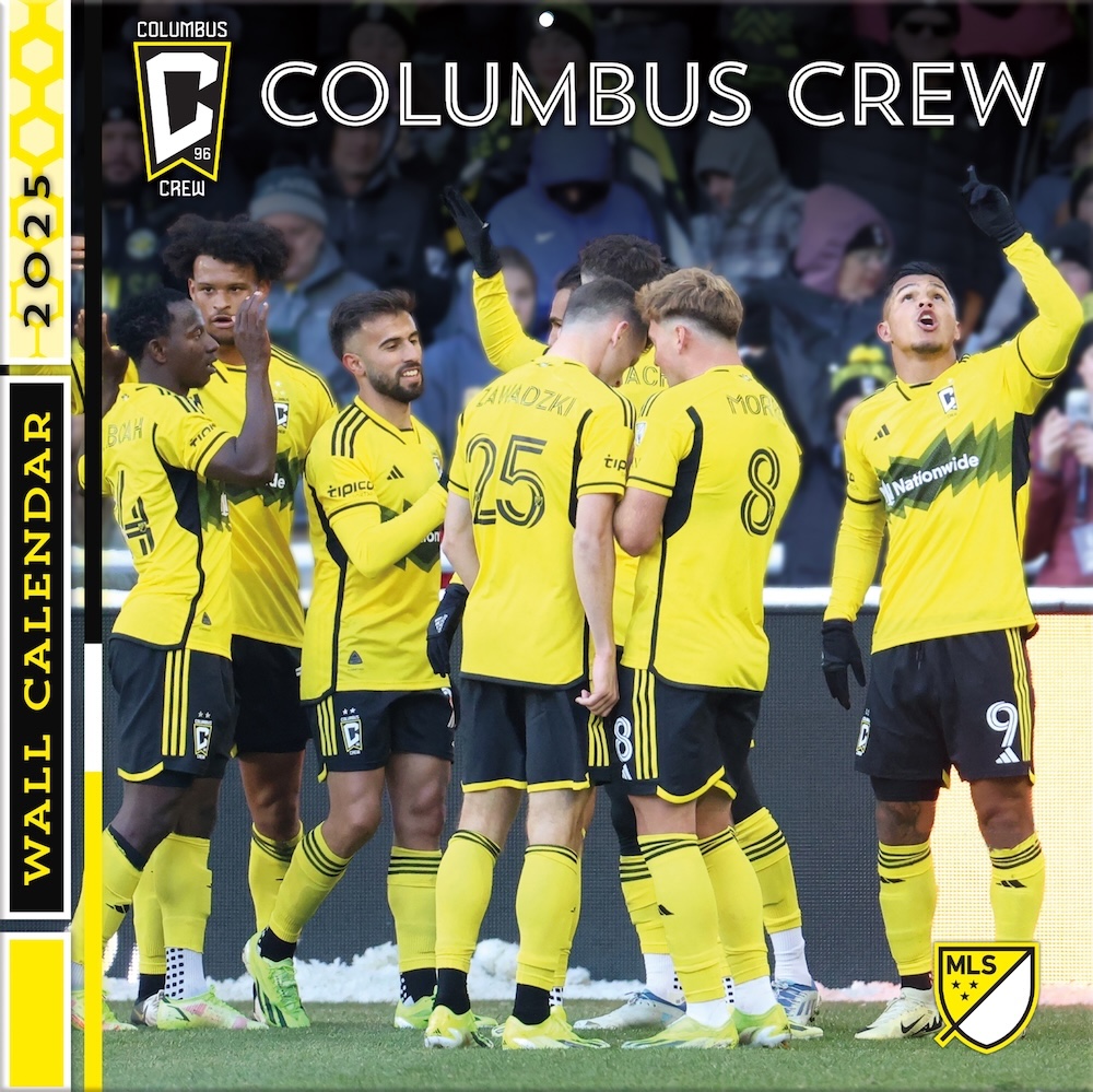 Columbus Crew 2025 MLS Team Wall Calendar