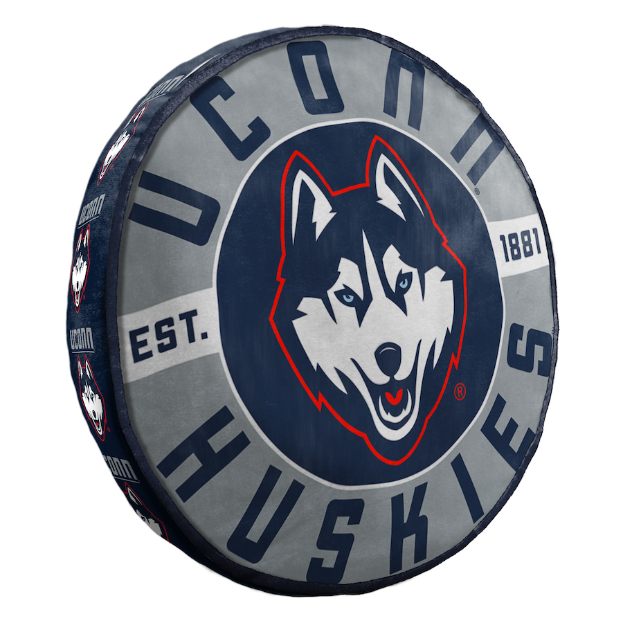 Connecticut Huskies Travel Cloud Pillow - 15 inch