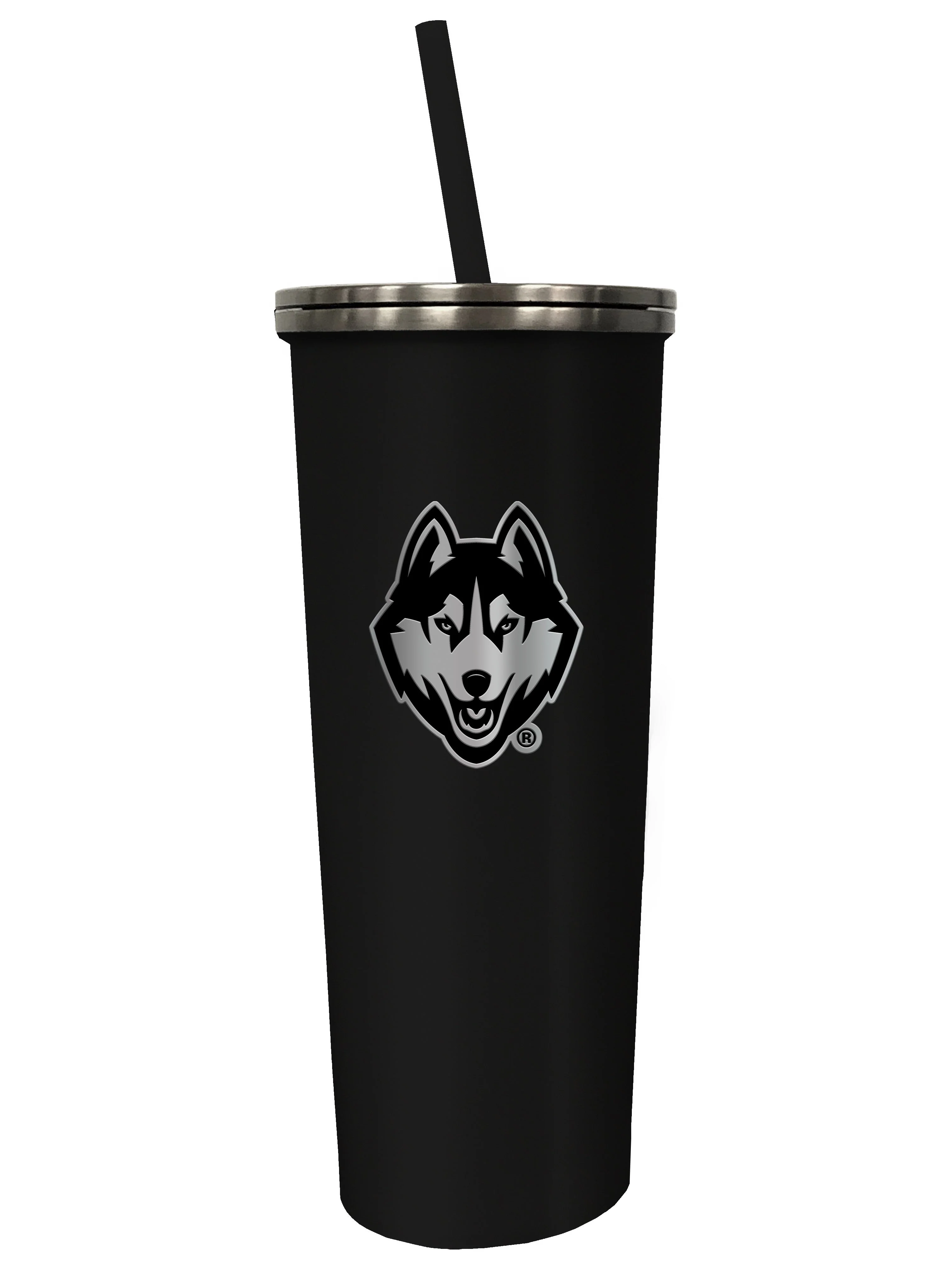 Connecticut Huskies 24 oz Team Color Skinny Tumbler