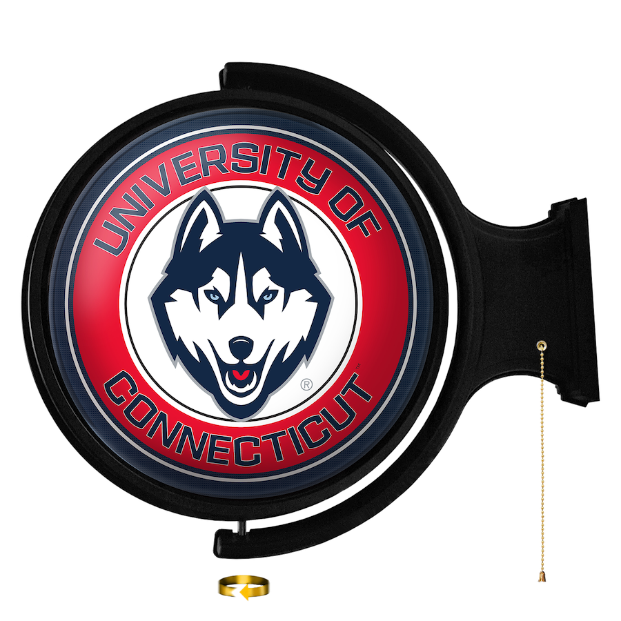 Connecticut Huskies LED Rotating Wall Sign