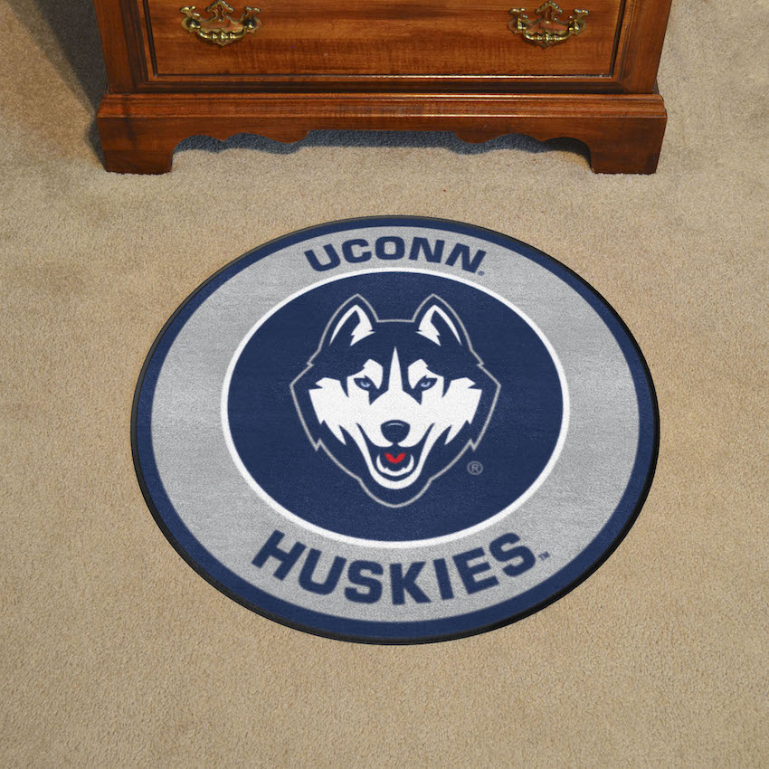 Connecticut Huskies Roundel Mat