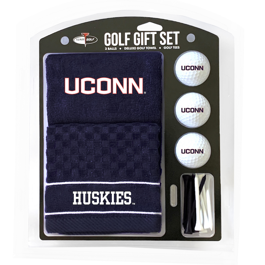 Connecticut HuskiesPremium Golf Gift Set