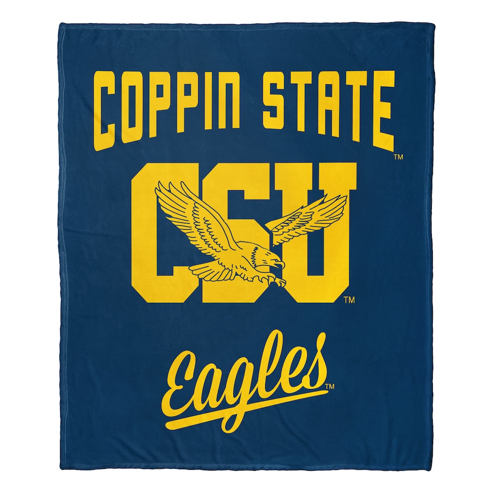 Coppin State Eagles ALUMNI Silk Touch Throw Blanket 50 x 60 inch