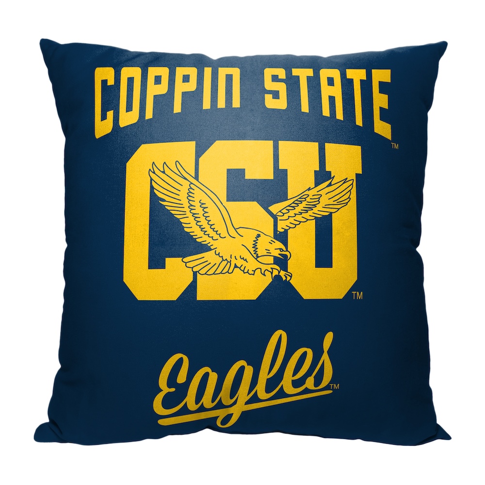 Coppin State Eagles ALUMNI Decorative Throw Pillow 18 x 18 inch