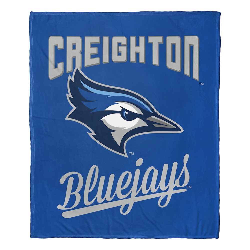 Creighton Blue Jays ALUMNI Silk Touch Throw Blanket 50 x 60 inch