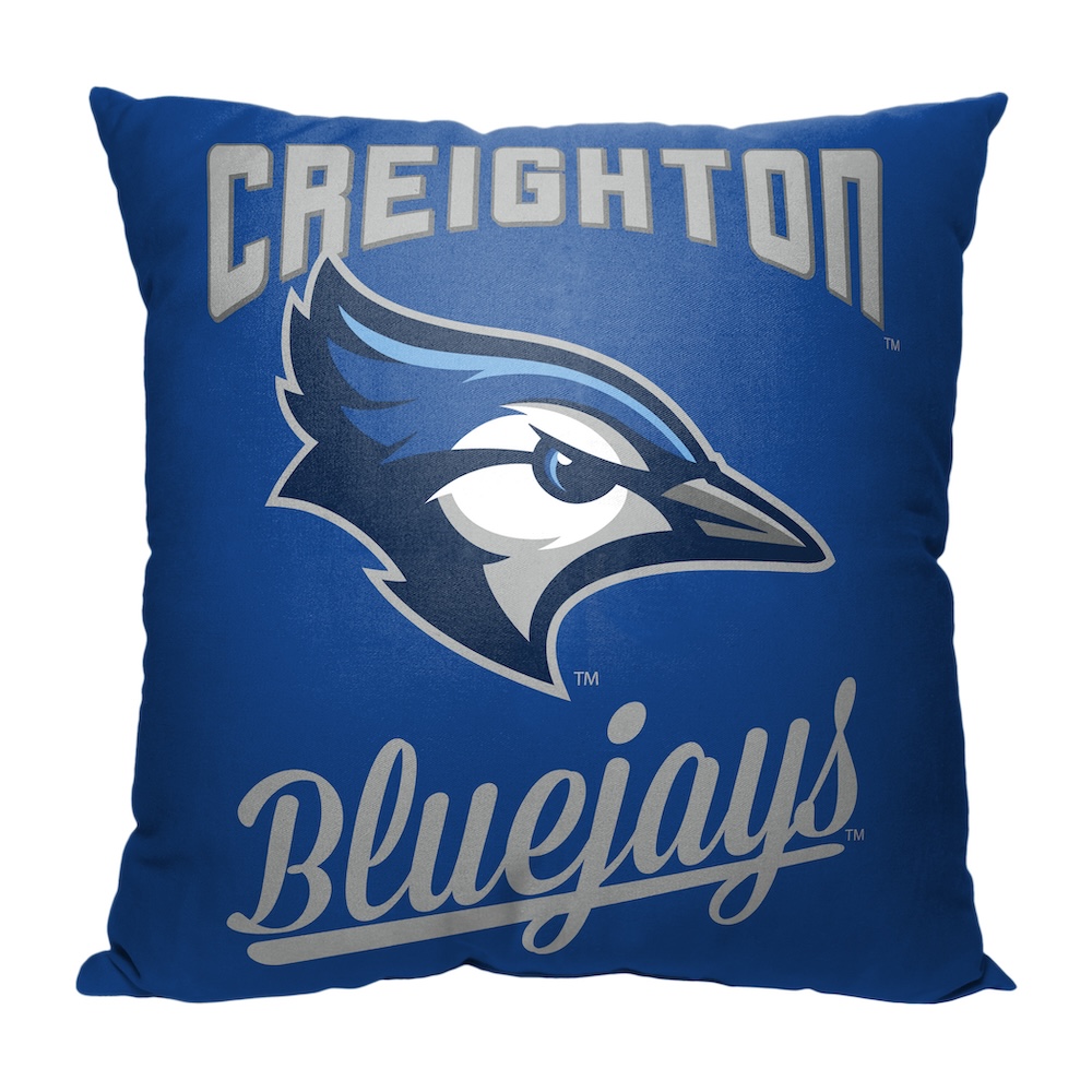 Creighton Blue Jays ALUMNI Decorative Throw Pillow 18 x 18 inch