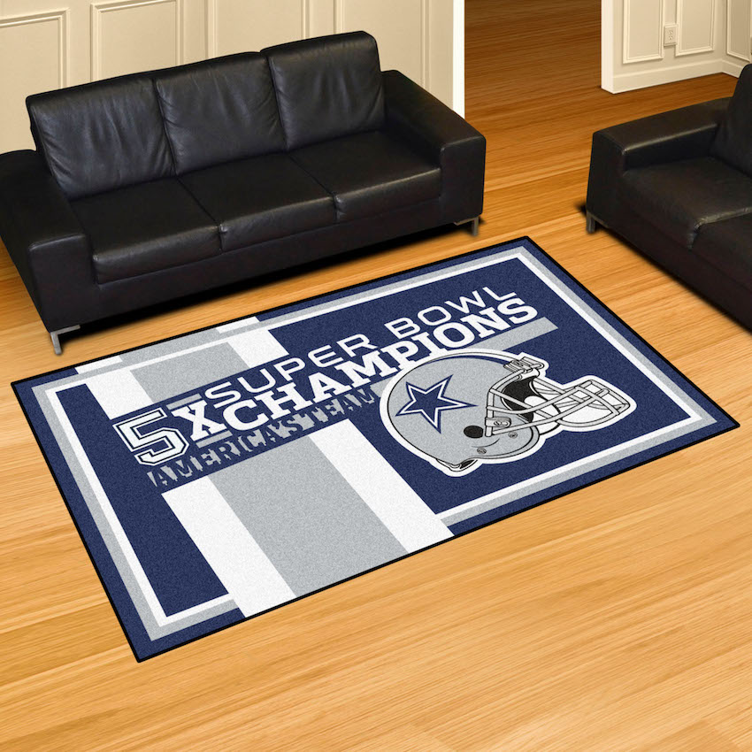 Dallas Cowboys 5 x 8 DYNASTY Area Rug