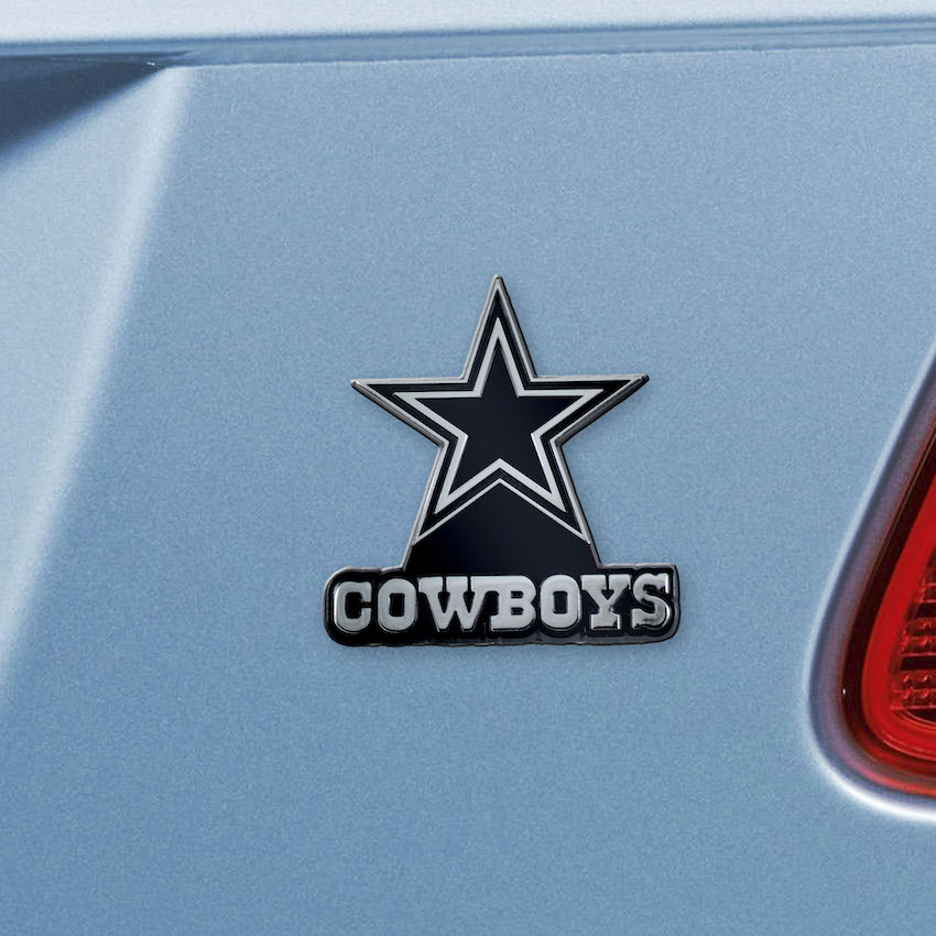 Dallas Cowboys Chrome Metal Auto Emblem