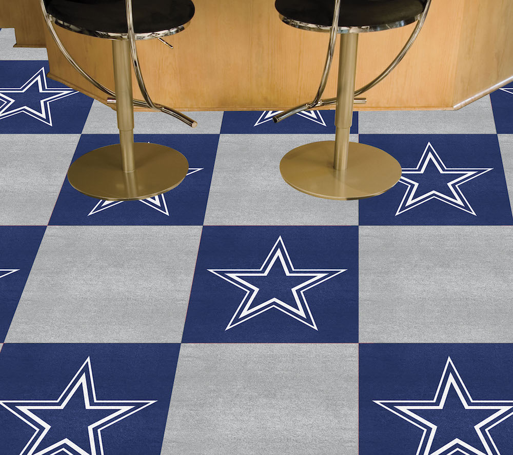 Dallas Cowboys Carpet Tiles 18x18 in. - Buy at KHC Sports