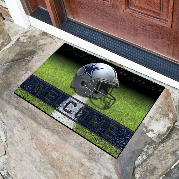 Dallas Cowboys Recycled Crumb Rubber Door Mat