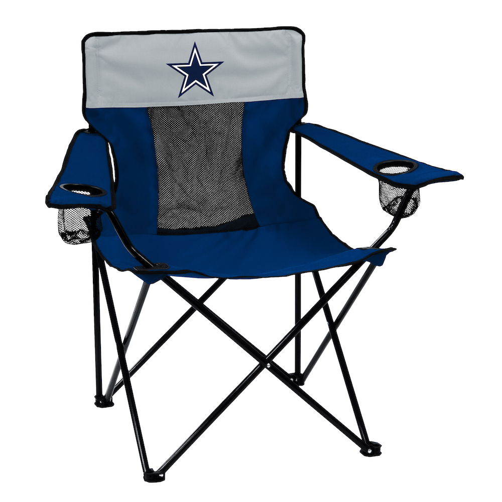Dallas Cowboys ELITE logo folding camp style chair