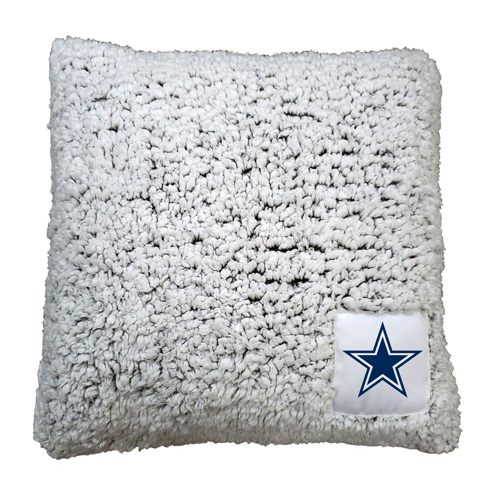 Dallas Cowboys Frosty Throw Pillow