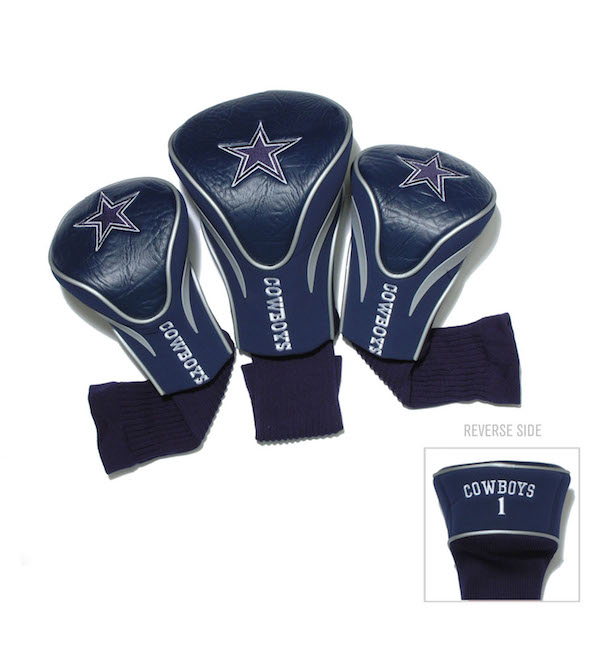 Dallas Cowboys 3 Pack Contour Headcovers