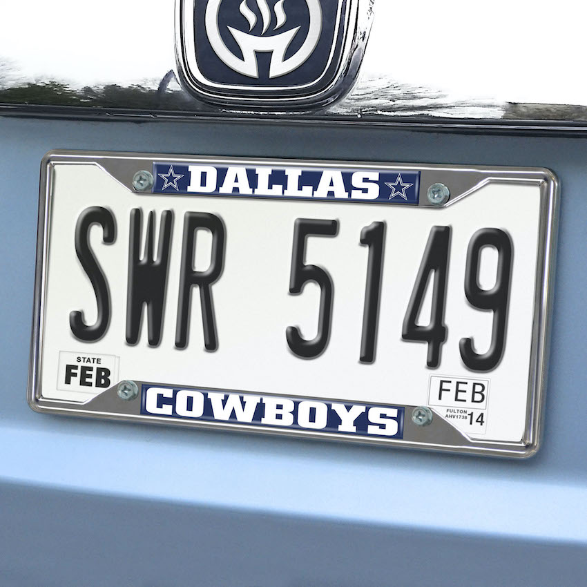 Dallas Cowboys License Plate Frame