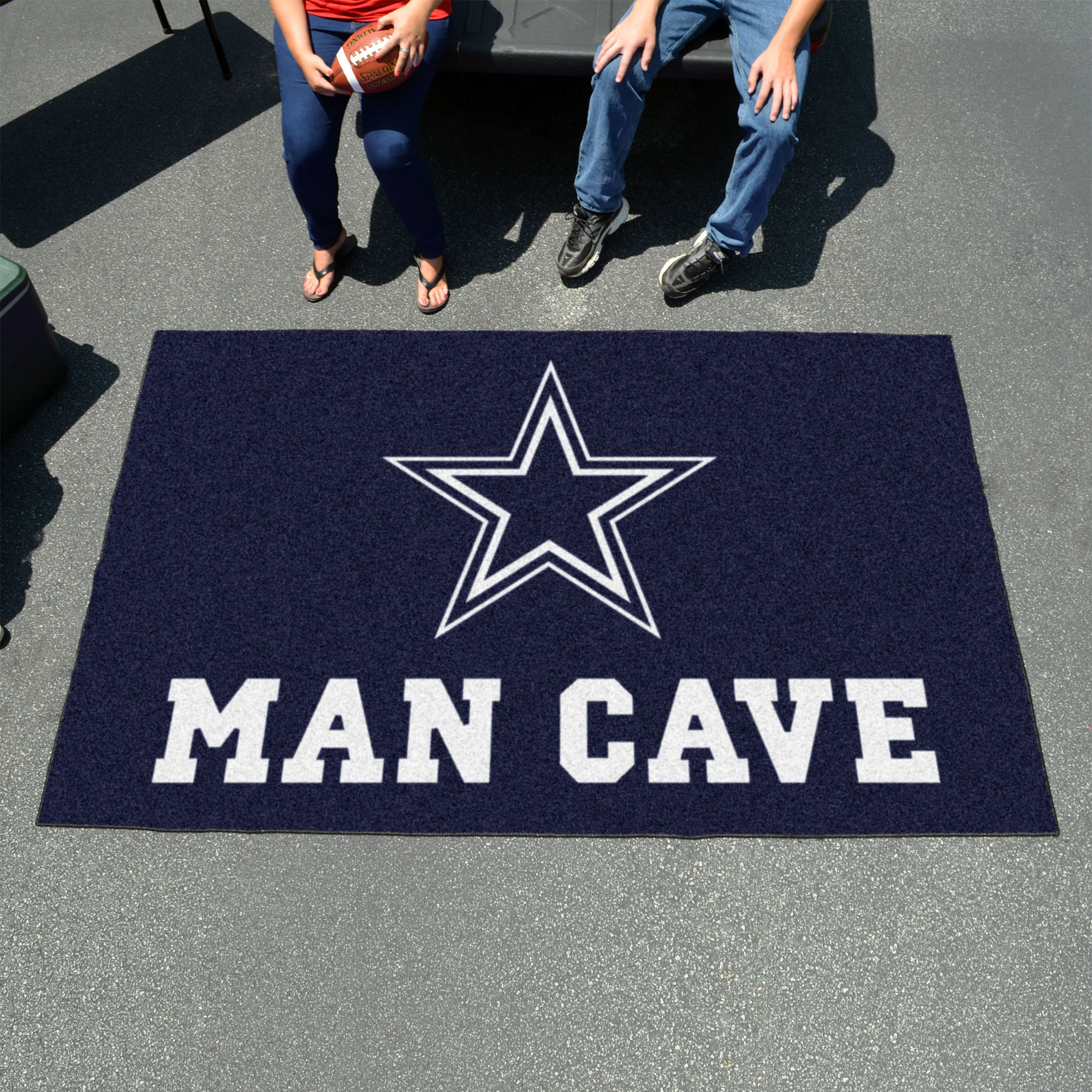 Dallas Cowboys UTILI-MAT 60 x 96 MAN CAVE Rug