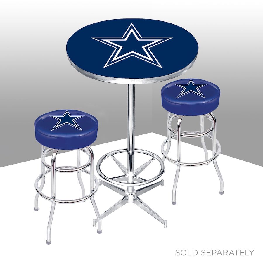 Dallas Cowboys Chrome Bar Stool