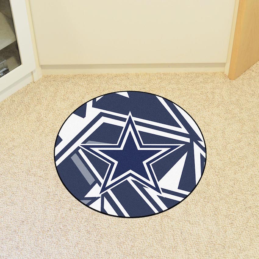 Dallas Cowboys Quick Snap Roundel Mat