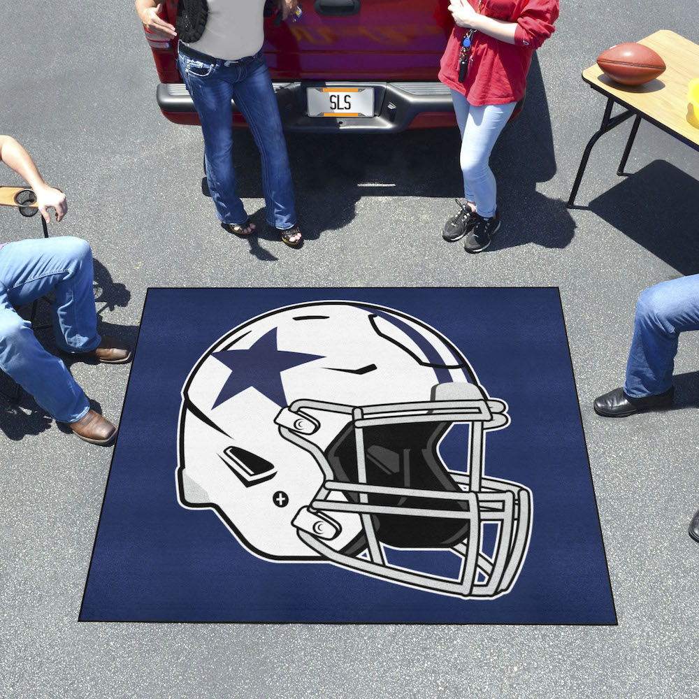 Dallas Cowboys TAILGATER 60 x 72 Rug - Throwback Helmet