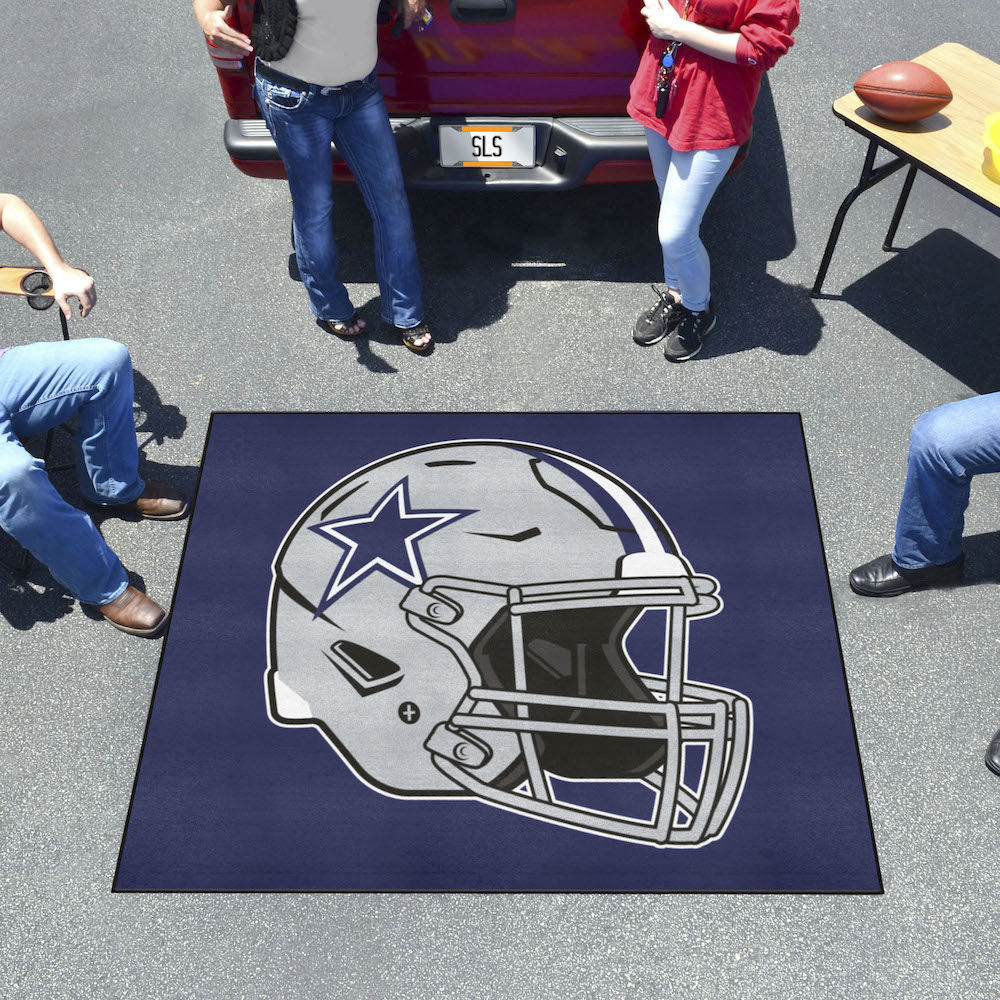 Dallas Cowboys TAILGATER 60 x 72 Rug - Helmet Logo