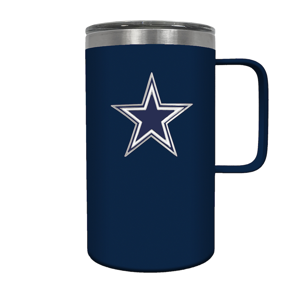 Dallas Cowboys 18 oz HUSTLE Travel Mug - Team Color