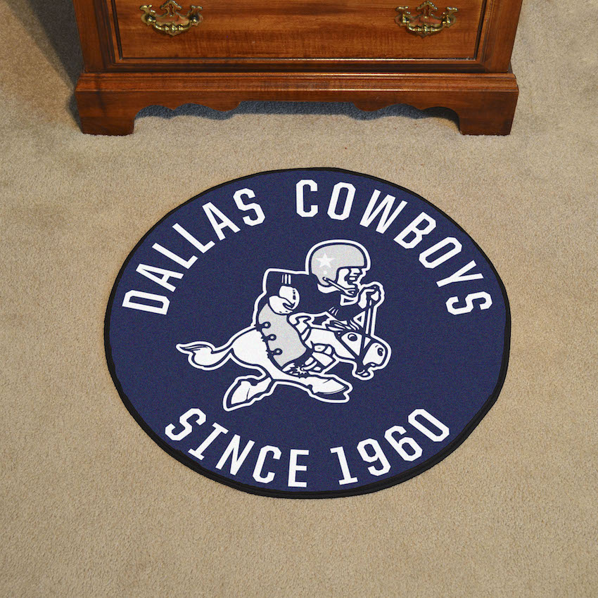 Dallas Cowboys Vintage Roundel Mat Throwback Logo