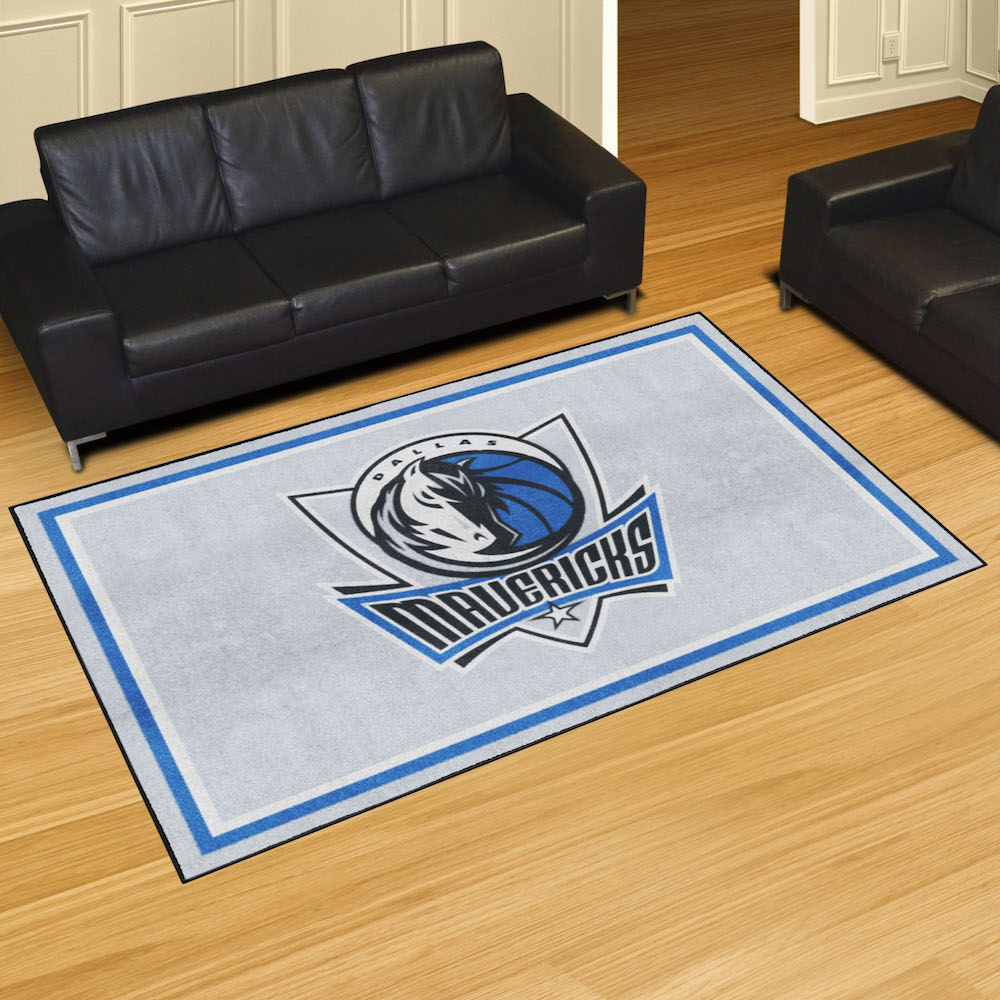 Dallas Mavericks 5x8 Area Rug - 2nd Logo