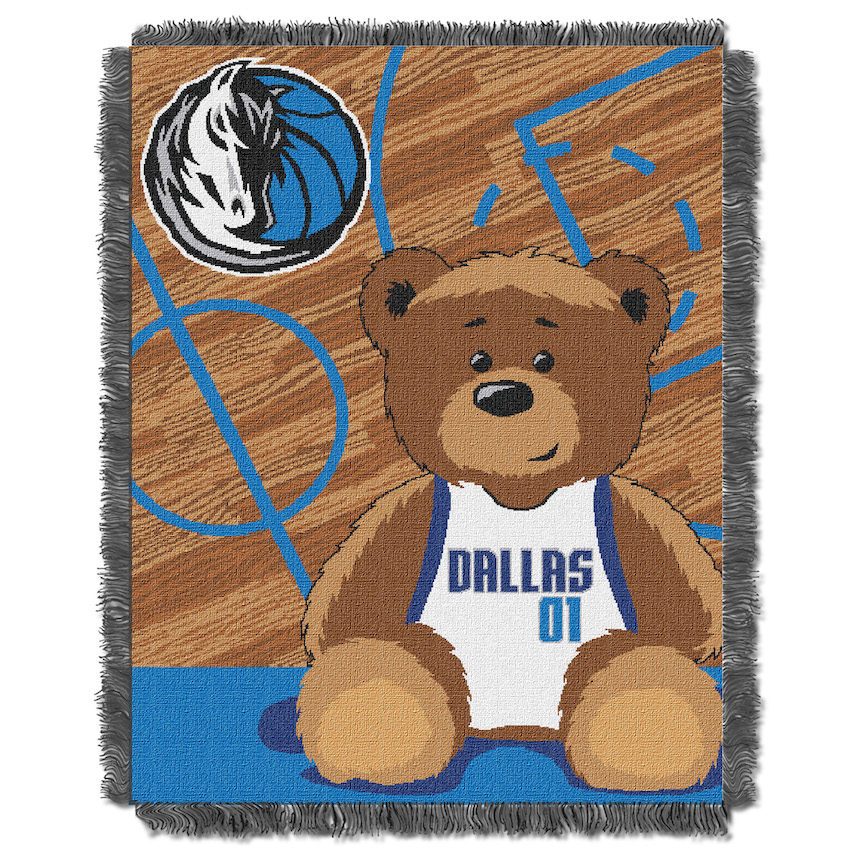 Dallas Mavericks Woven Baby Blanket 36 x 48