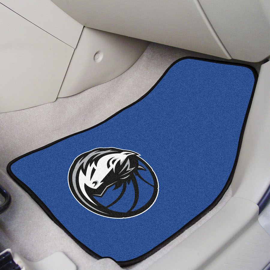 Dallas Mavericks Car Floor Mats 18 x 27 Carpeted-Pair