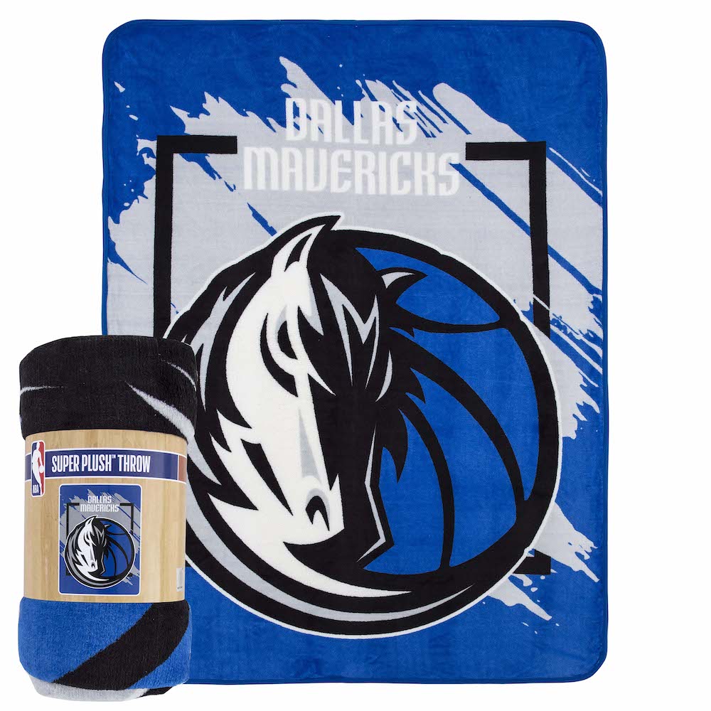 Dallas Mavericks Micro Raschel 50 x 60 Team Blanket