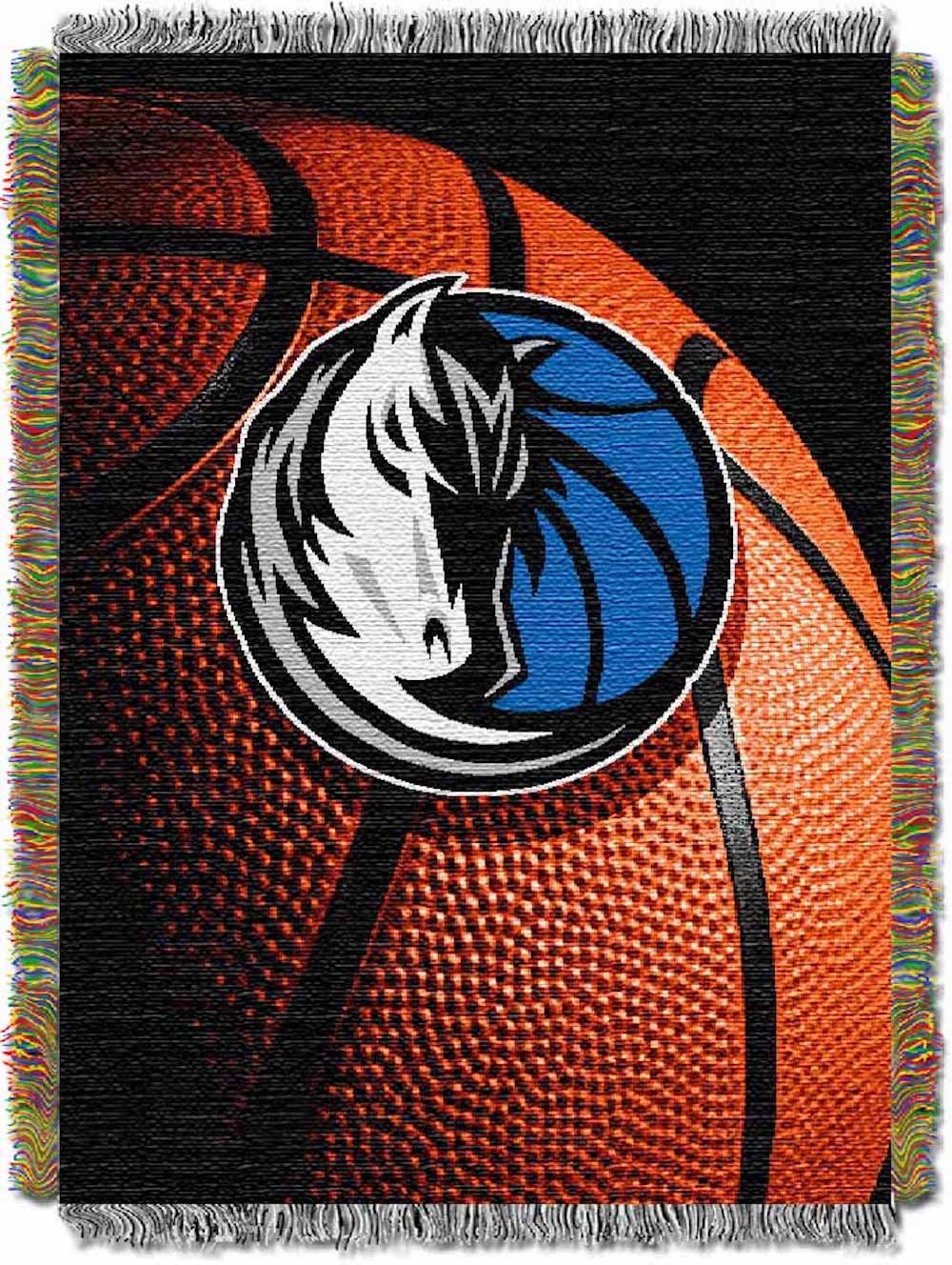 Dallas Mavericks Real Photo Basketball Tapestry