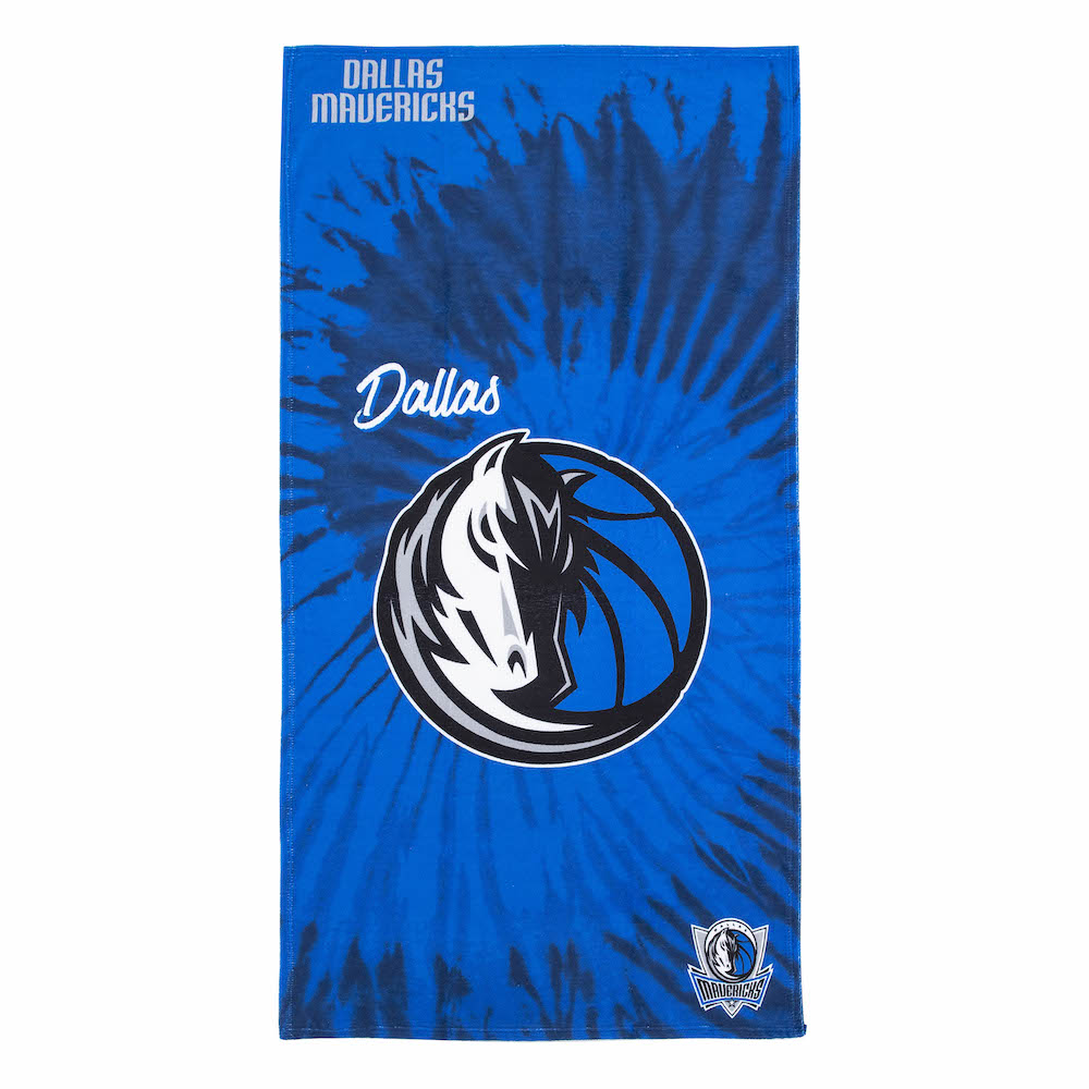 Dallas Mavericks Pyschedelic 30x60 Beach Towel