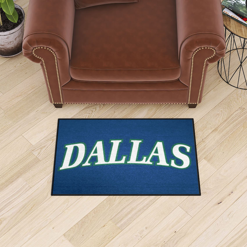 Dallas Mavericks Vintage 20 x 30 STARTER Floor Mat - Throwback NAME