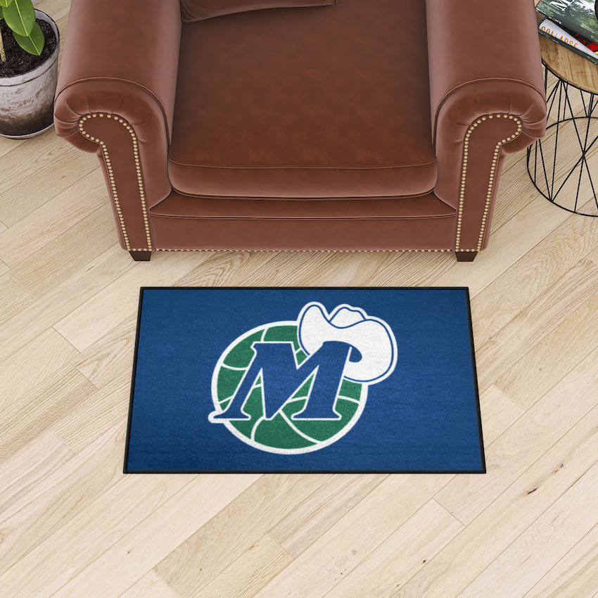 Dallas Mavericks Vintage 20 x 30 STARTER Floor Mat - Throwback Logo