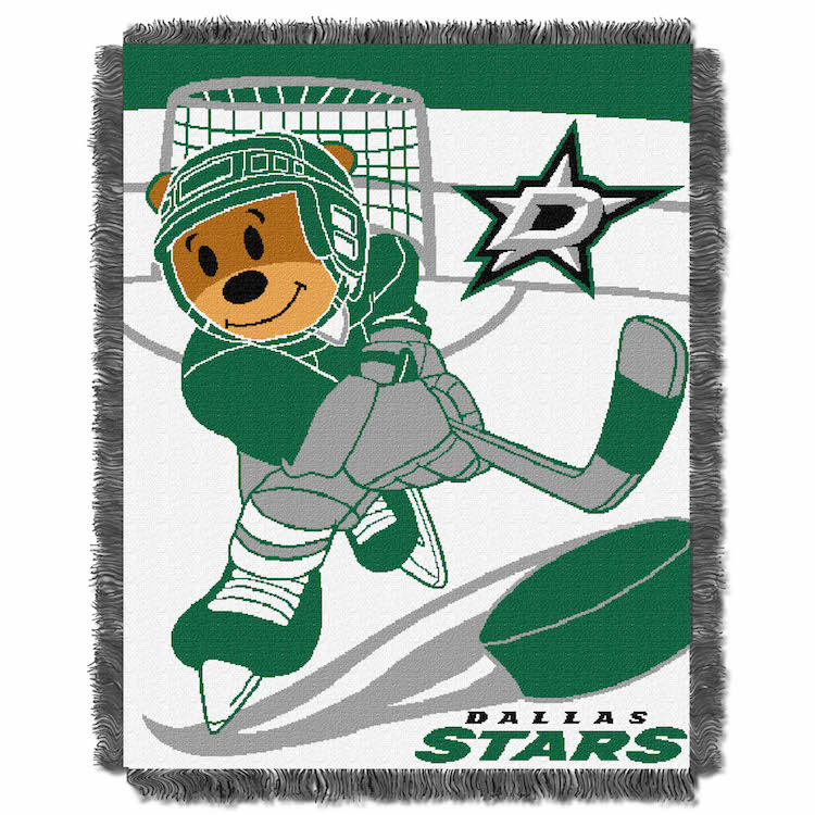 Dallas Stars Woven Baby Blanket 36 x 48