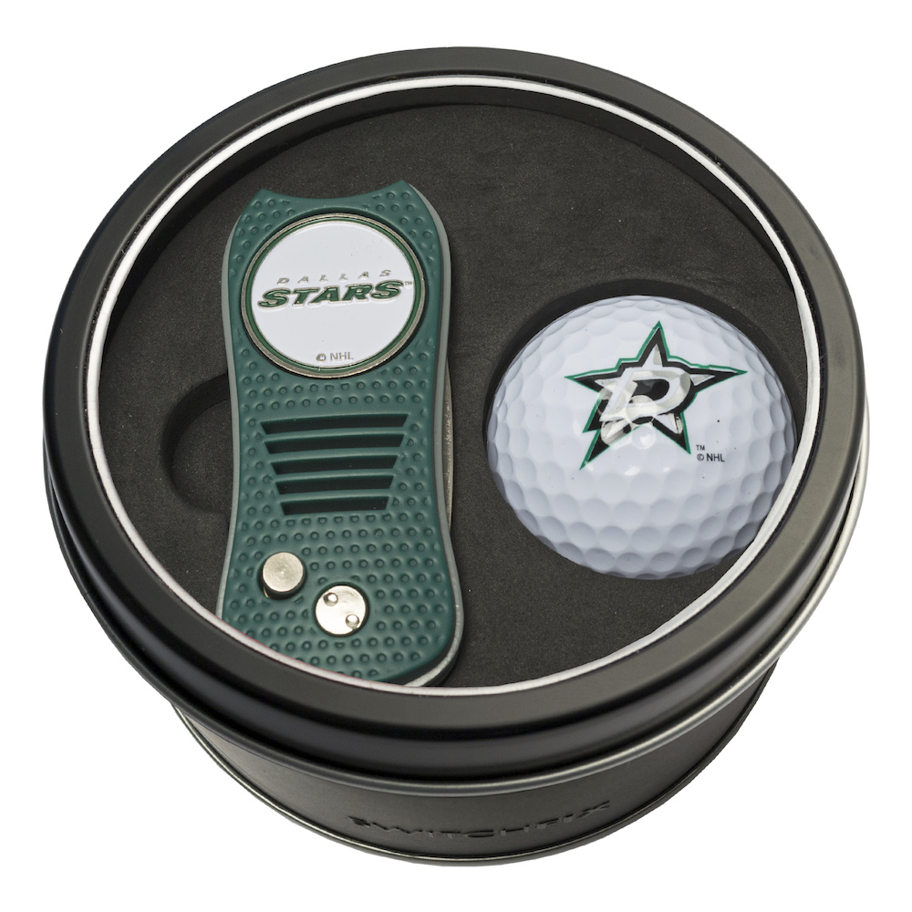 Dallas Stars Switchblade Divot Tool and Golf Ball Gift Pack