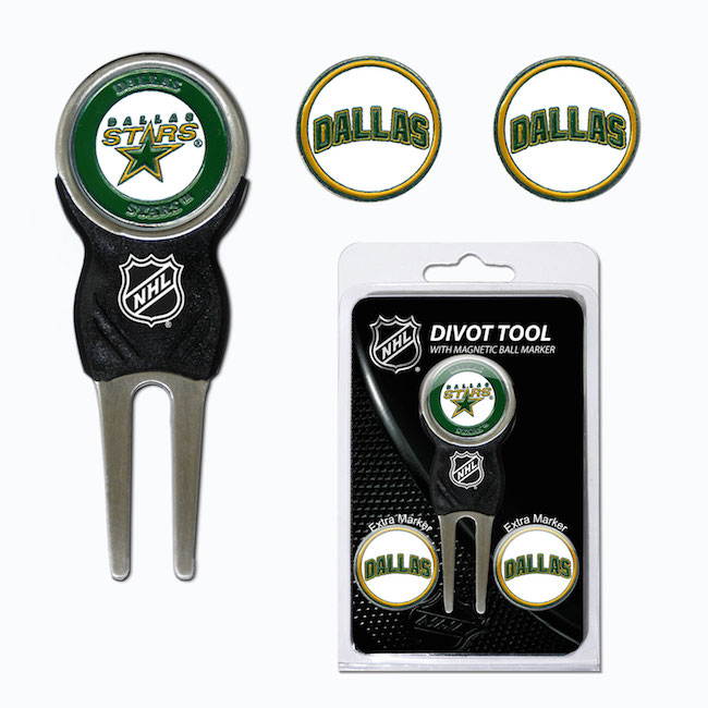 Dallas Stars 3 Marker Signature Divot Tool Pack