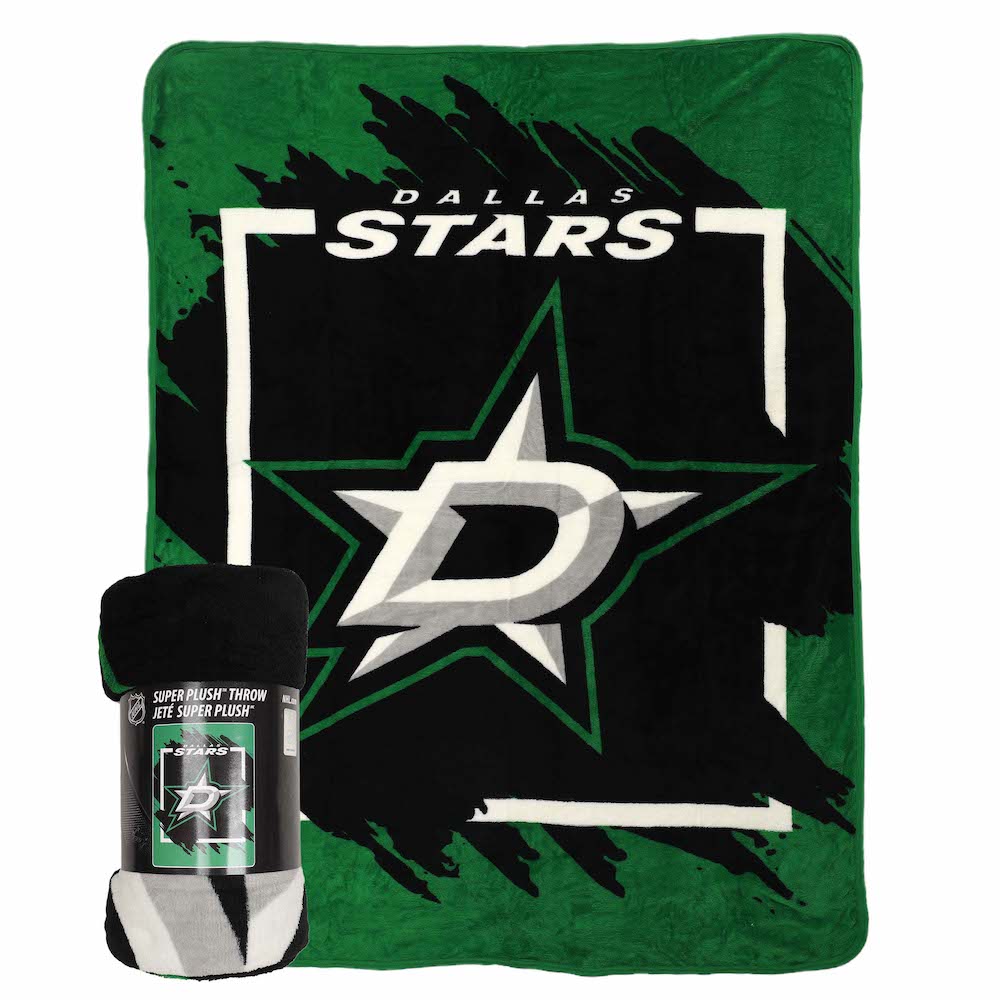 Dallas Stars Micro Raschel 50 x 60 Team Blanket