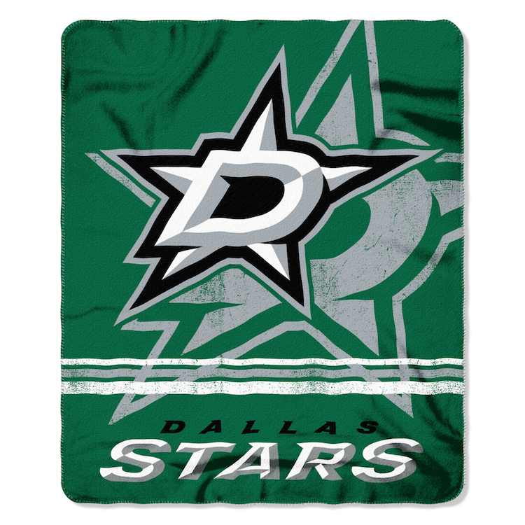 Dallas Stars Fleece Throw Blanket 50 x 60