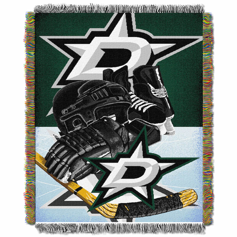 Dallas Stars Home Ice Advantage Series Tapestry Blanket 48 x 60