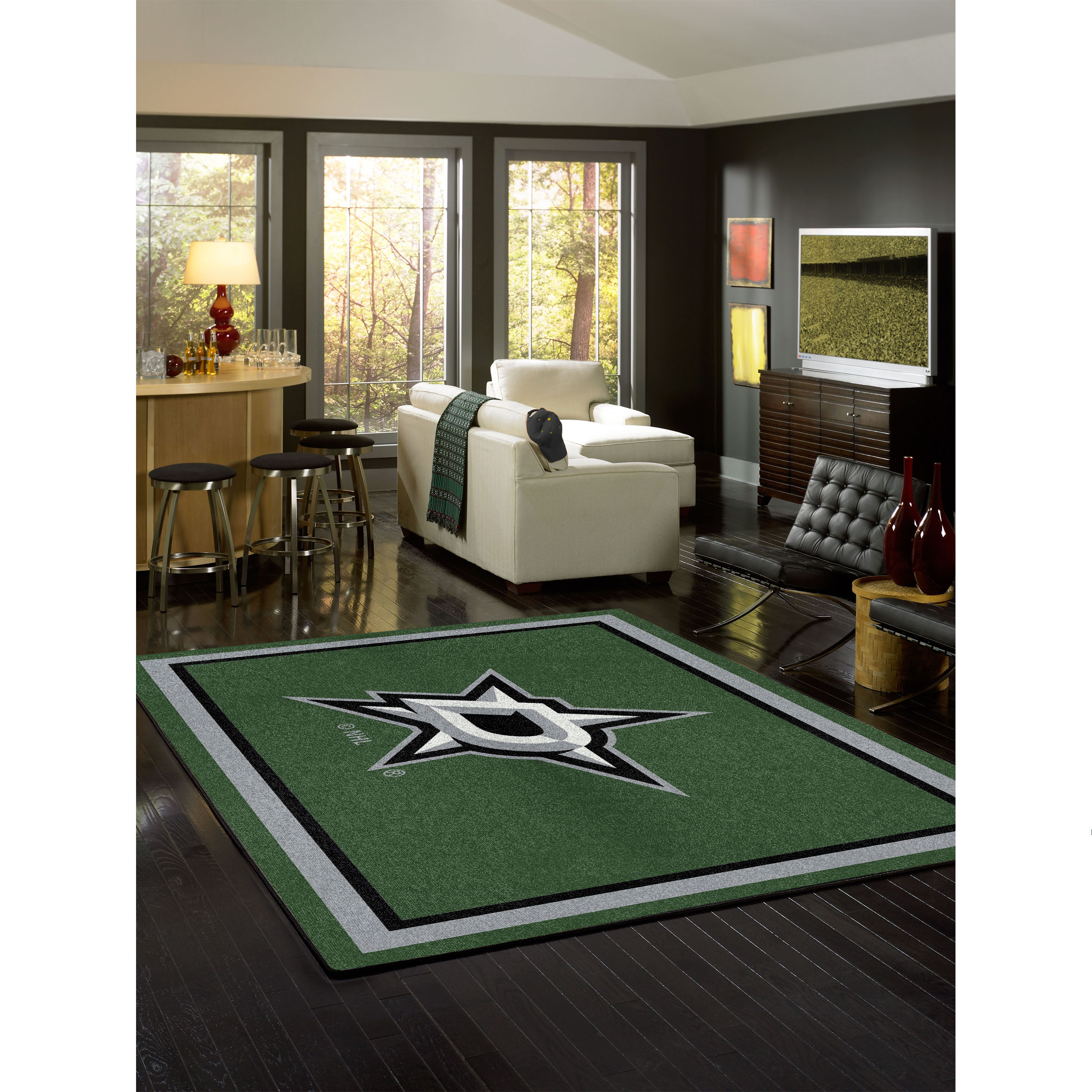 Dallas Stars 4 X 6 SPIRIT Rug